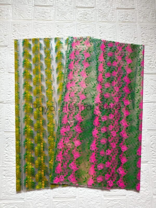 Transparent Printed Full Sheets- 30 micron