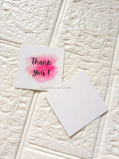 Thank you Cards (2x3 inch)