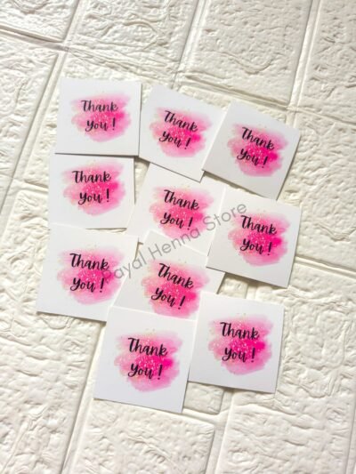 Thank you Cards (2x3 inch)