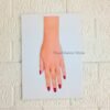 Reusable Mehendi Hand Practice A4 Sheet (Front & Back)