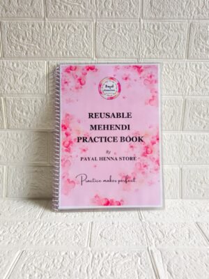 Reusable Mehendi Practice Book