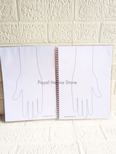 Reusable Mehendi Practice Book