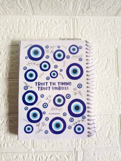 Evil Eye Spiral Notebook A5 - 150 pages