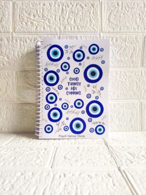 Evil Eye Spiral Notebook A5 - 150 pages