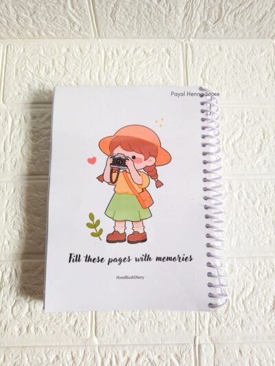WhatsApp Image 2026-07-28 at 18.44.32 (3) Cute Girl Spiral Notebook A5 - 150 pages